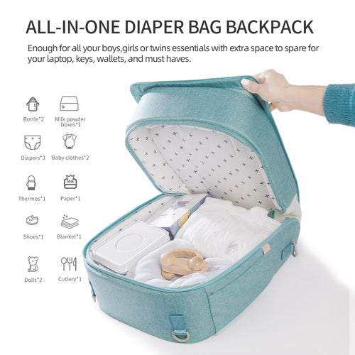 Mochila cambiador portátil para bebé